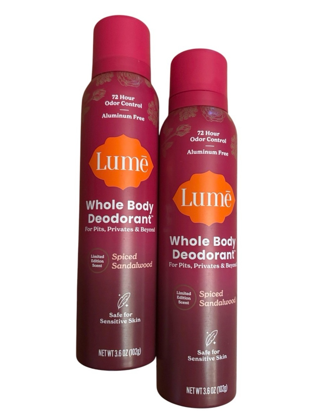 Lume | Seasonal 72 Hour Odor Control LIMITED EDITION SCENT SPICED SANDALWOOD 2